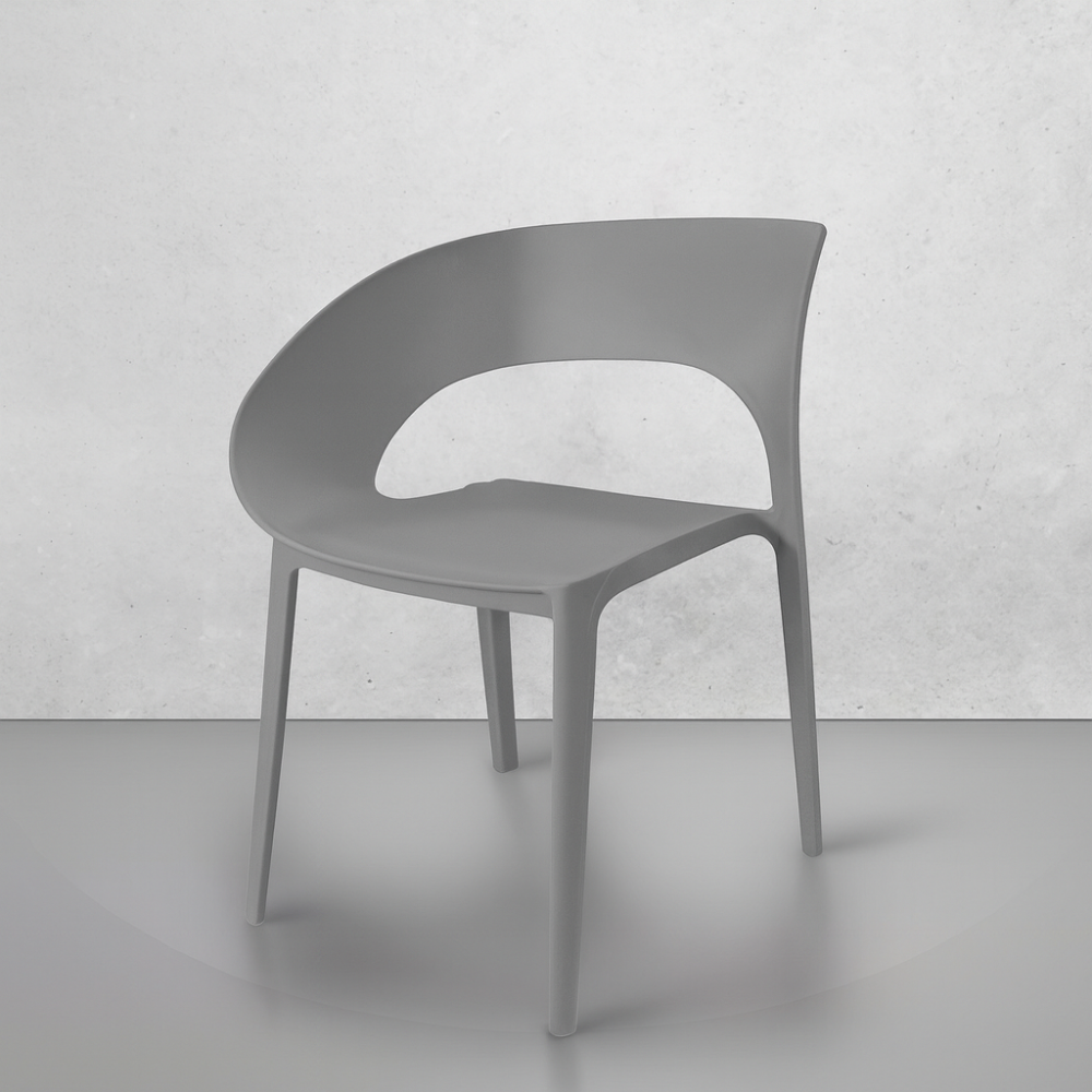 Silla Milos Gris - Imagen 2