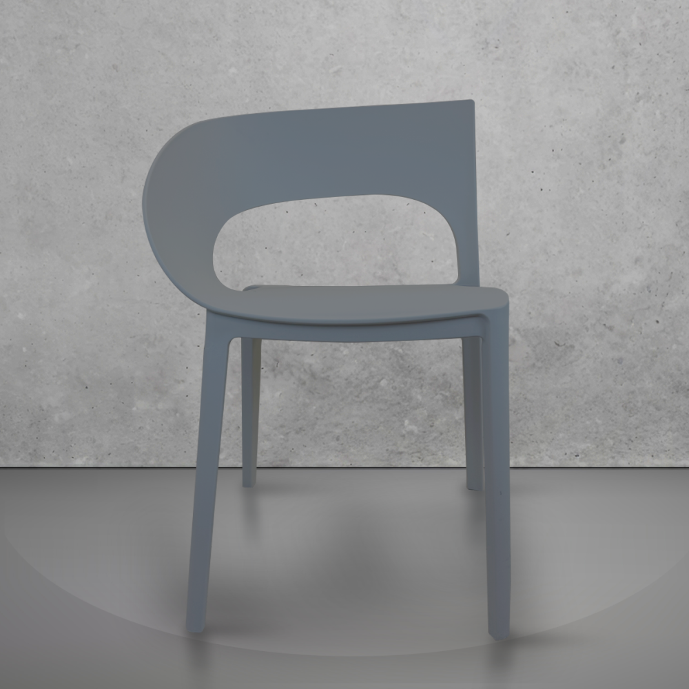 Silla Milos Gris
