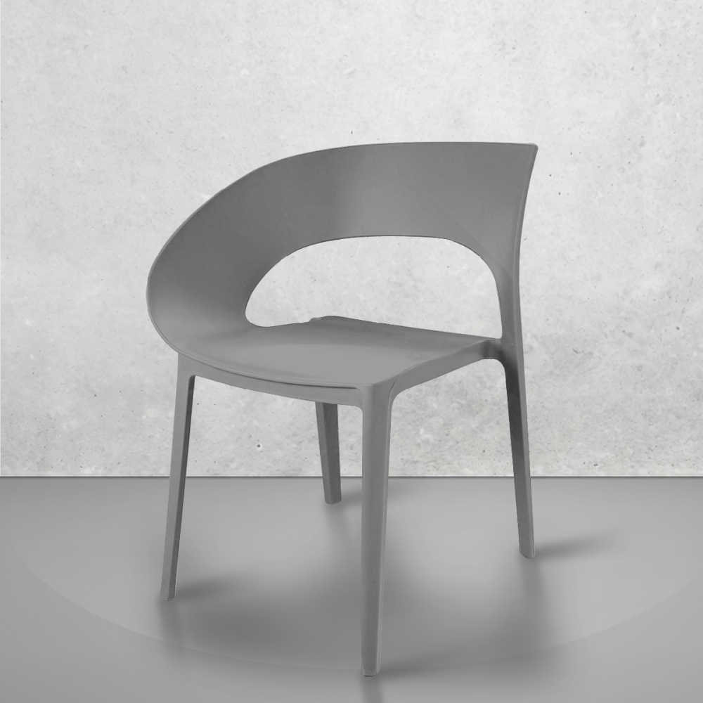 Silla Milos Gris - Imagen 2