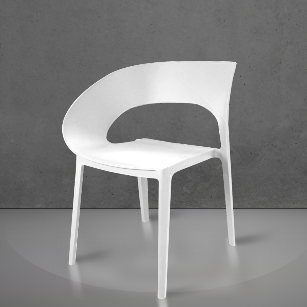 Silla Milos Blanco - Imagen 2