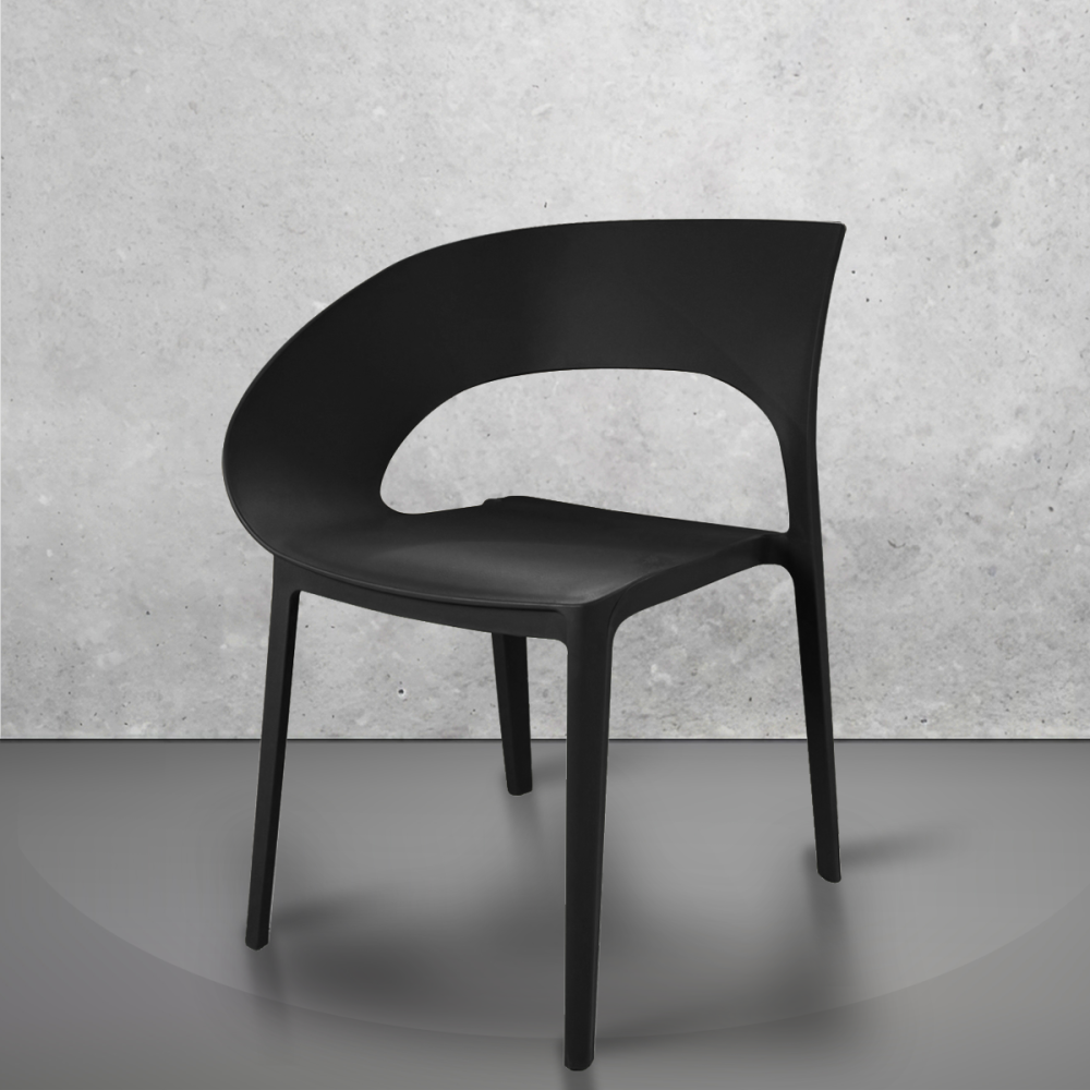 Silla Milos Negro - Imagen 2
