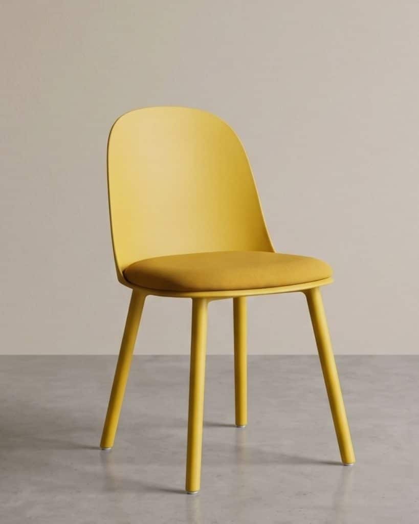 Silla Kea amarillo mostaza