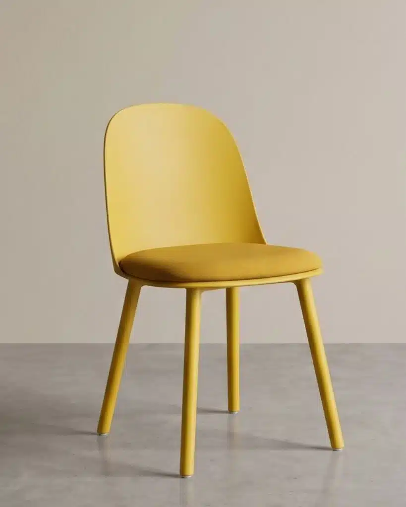 Silla Kea amarillo mostaza