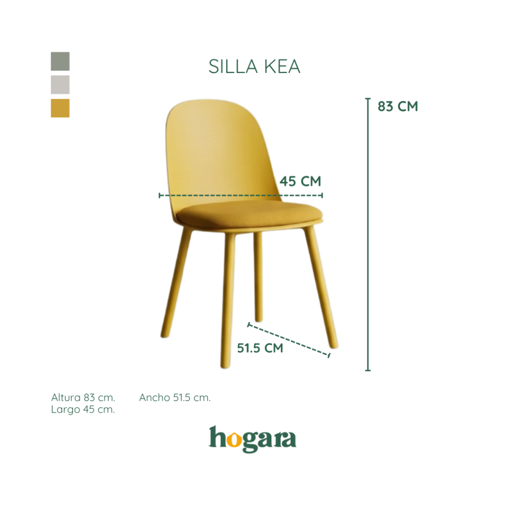 Silla Kea verde claro