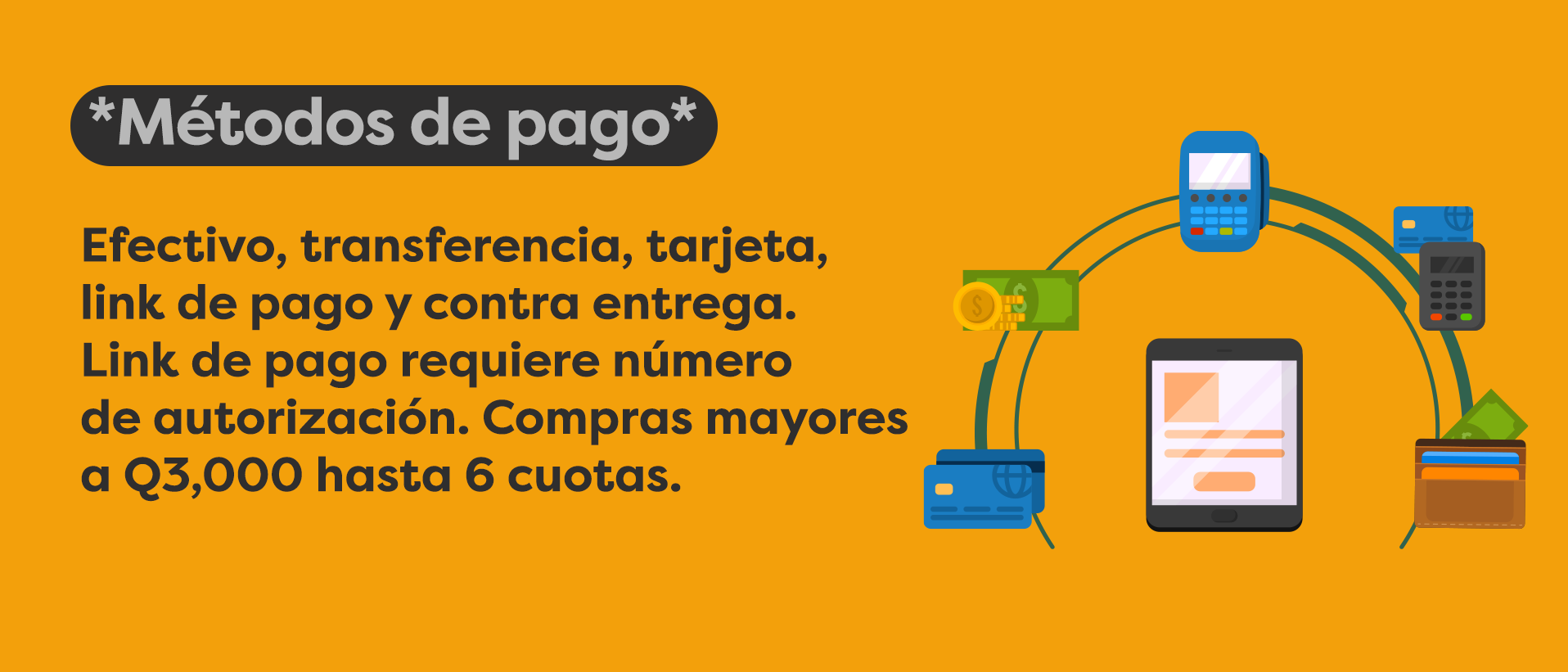 Métodos de pago