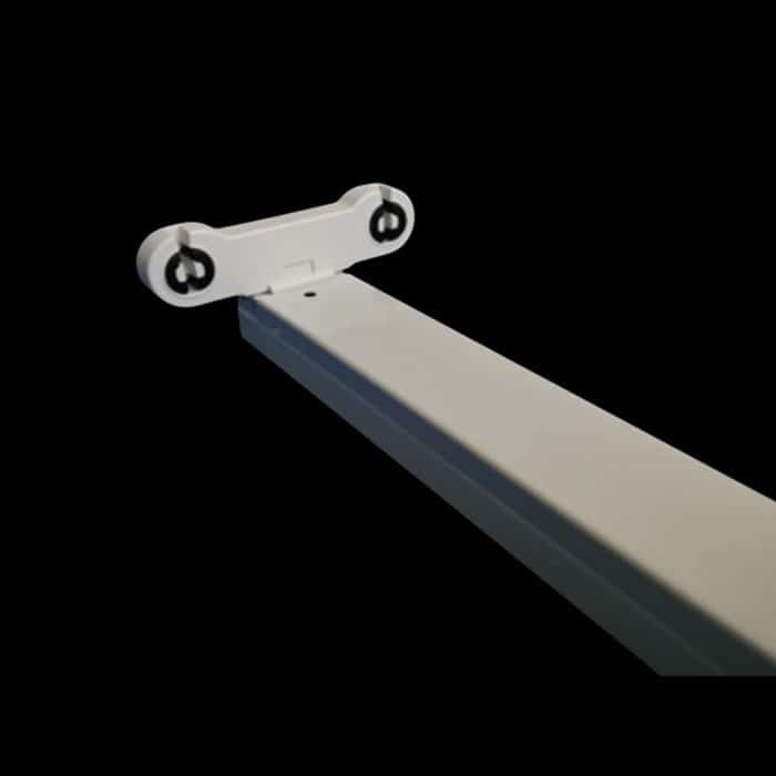 Base tubo LED 0.6M de 2 tubos