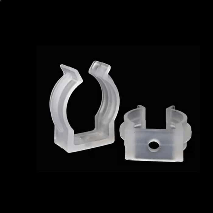 Clip de PVC para manguera LED 360° 22mm