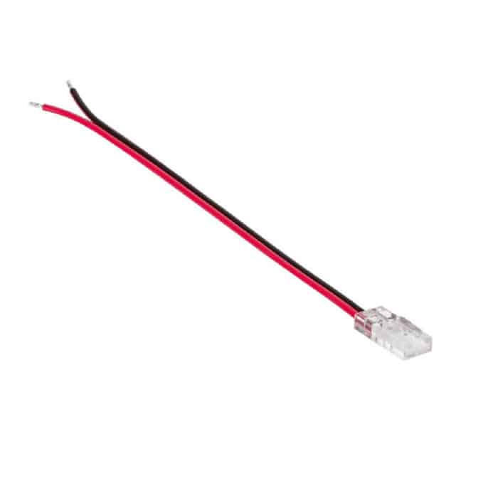 Conector con cable para tira COB 24V 8mm