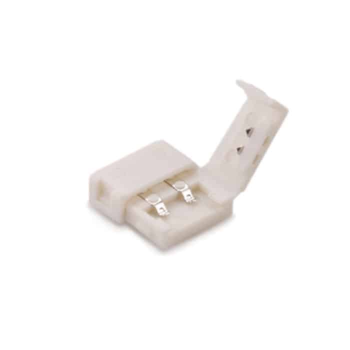 Conector sin soldadura recto para tira LED IP20