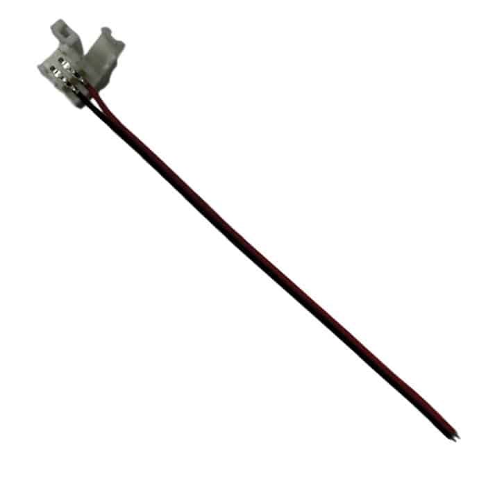 Conector sin soldadura 1 salida tira LED IP20 15cm