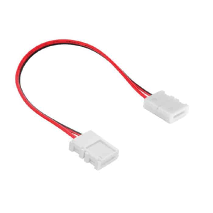 Conector sin soldadura 2 salidas tira LED IP20 15cm