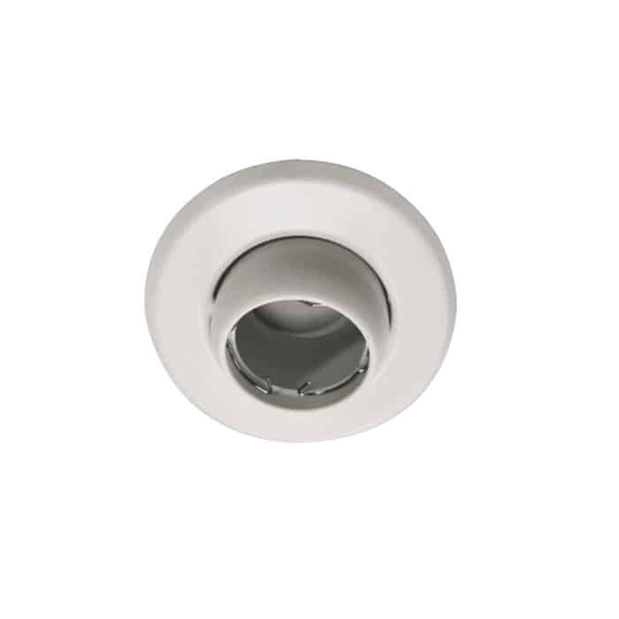 Base MR16 dirigible para caja octagonal blanca