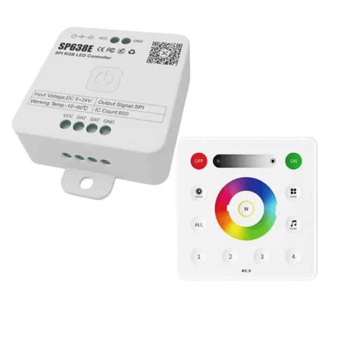 Controlador para tira pixel RGB máx. 25M