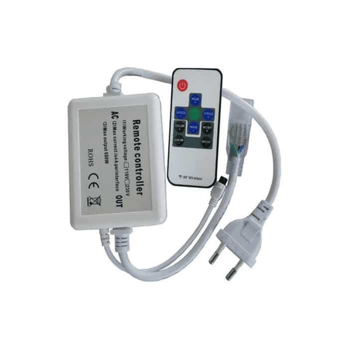 Control remoto atenuador con memoria para manguera LED