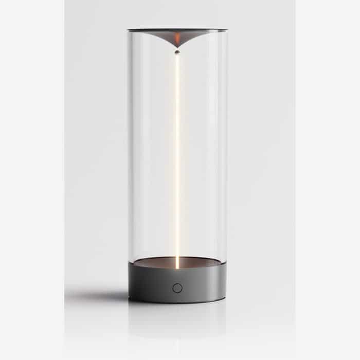 Lámpara filamento VITA 1.2W recargable IP54 negra