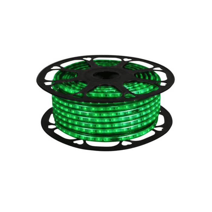 Manguera LED 5050 IP67 color verde