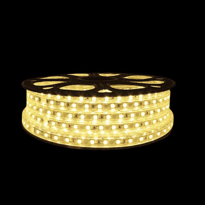Manguera LED 5050 IP67 rollo 25M luz cálida