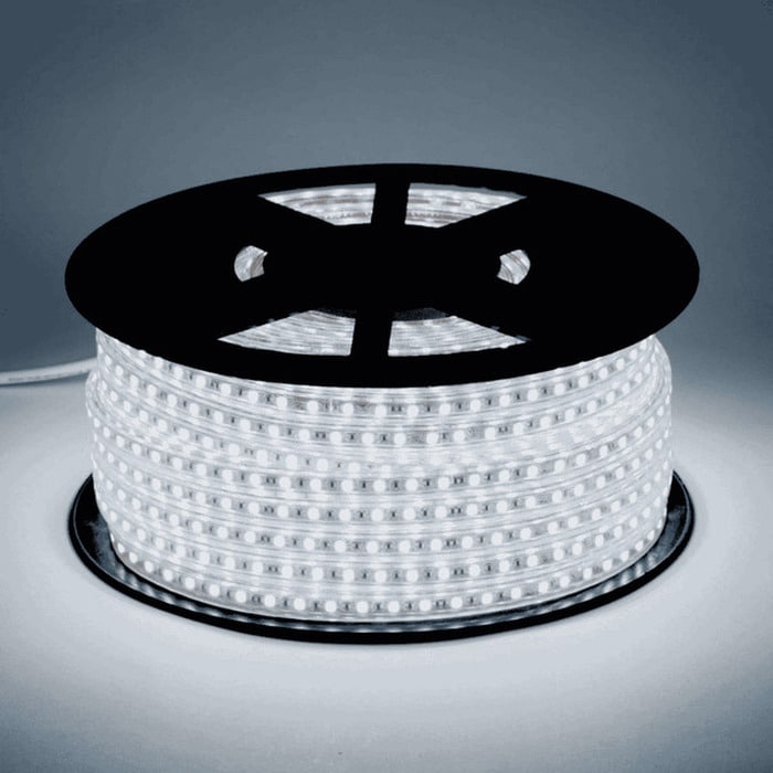 Manguera LED 5050 IP67 rollo 25M luz blanca