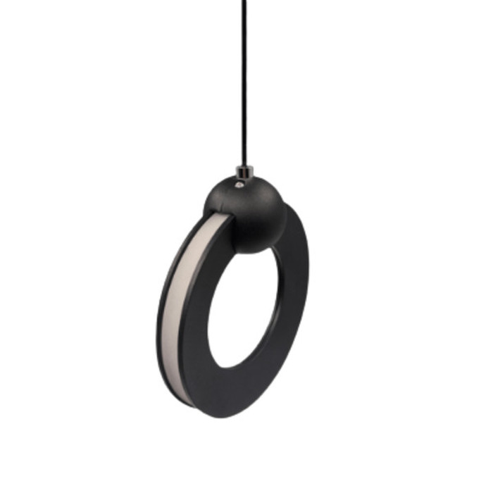 Magnetic Light pendant aro 7W negro