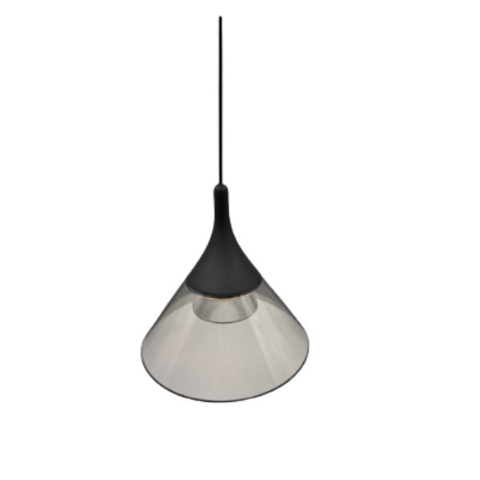 Magnetic Light pendant cono acrílico 7W negro