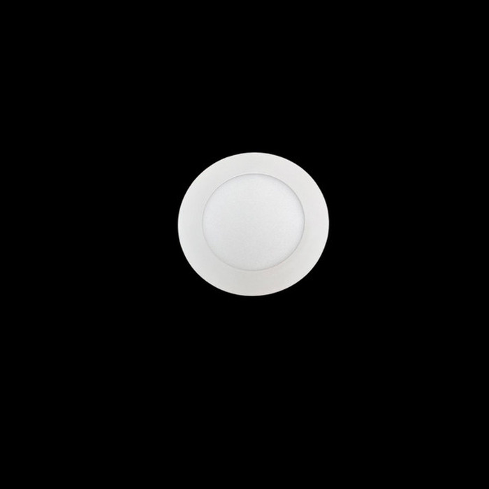 Panel LED empotrable 6W luz blanca