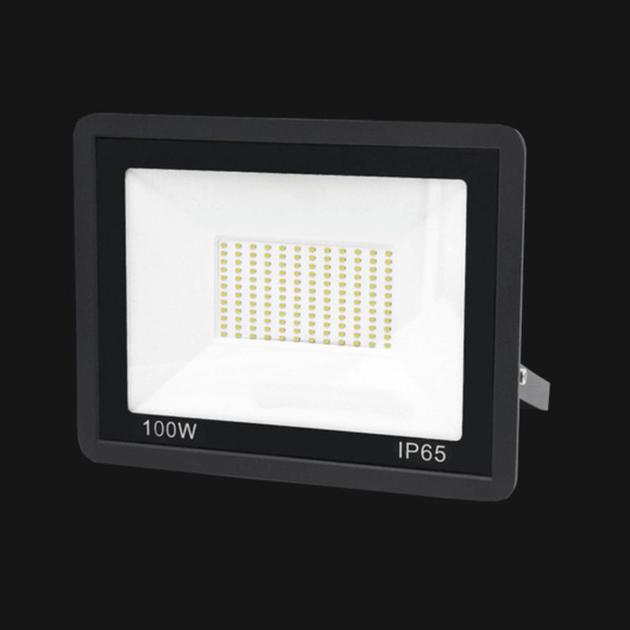 Reflector LED SMD slim 100W luz cálida