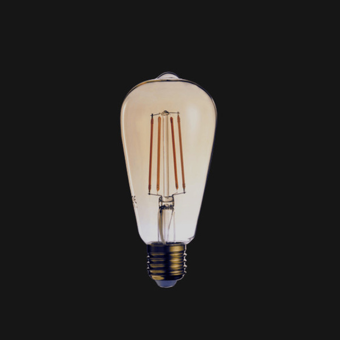 Foco filamento ST21 5W ámbar atenuable
