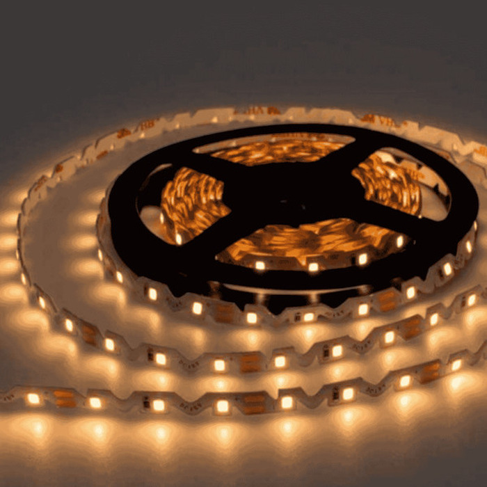 Tira LED 2835 tipo S rollo 5M 8W/M luz cálida