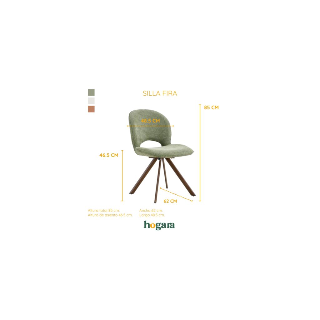 Silla Fira Terracota