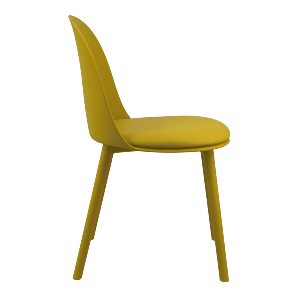 Silla Kea amarilla vista lateral