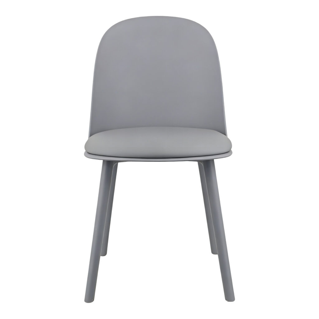 Silla Kea gris vista frontal