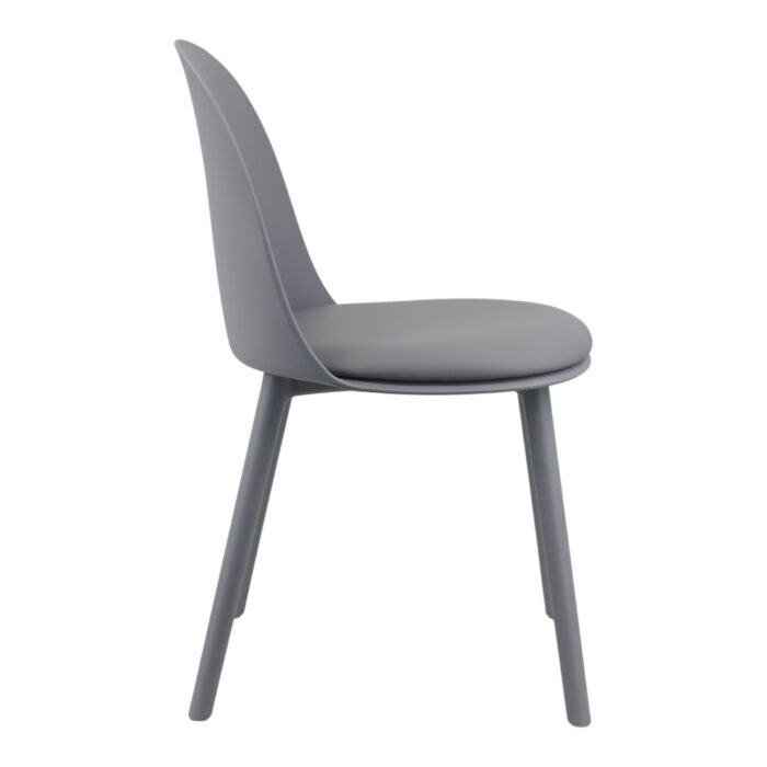 Silla Kea gris vista lateral