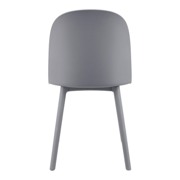 Silla Kea gris vista trasera
