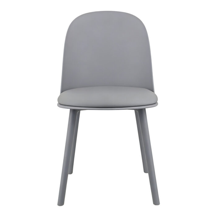 Silla Kea gris vista frontal