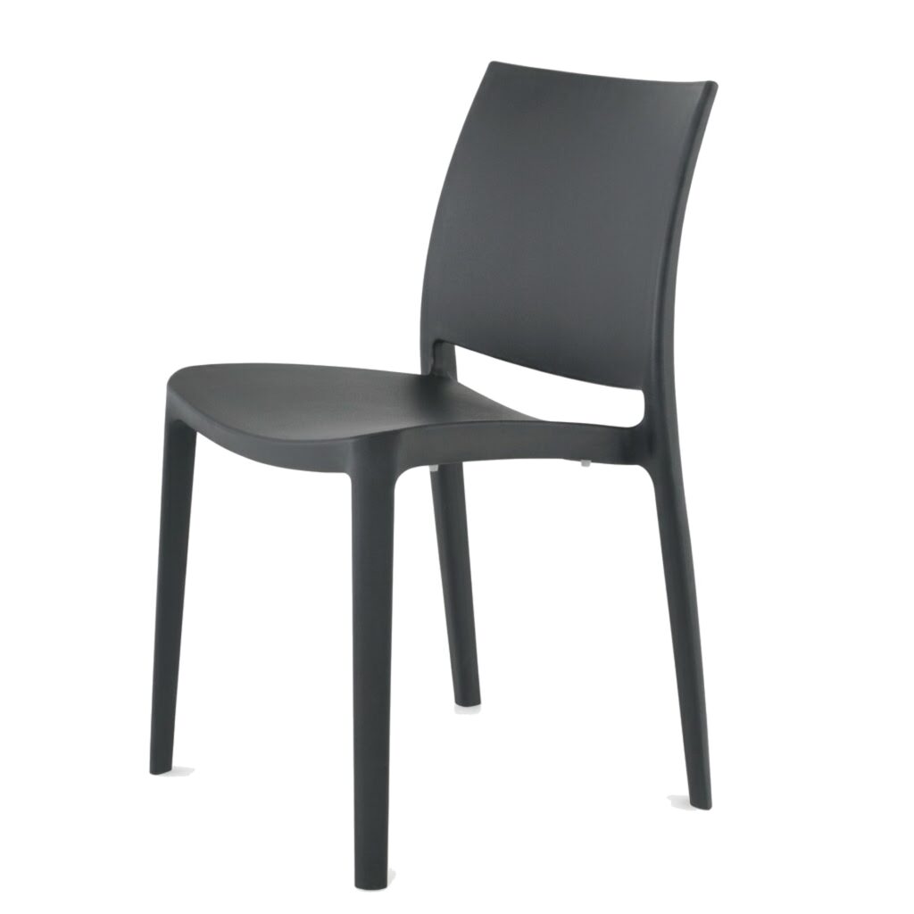 Silla Lugo Gris oscuro