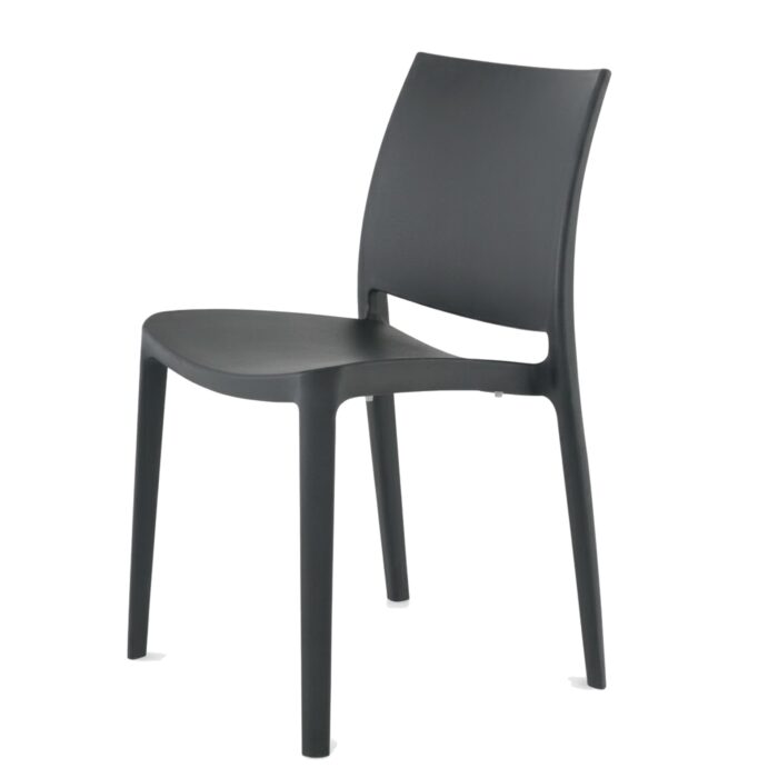 Silla Lugo Gris oscuro