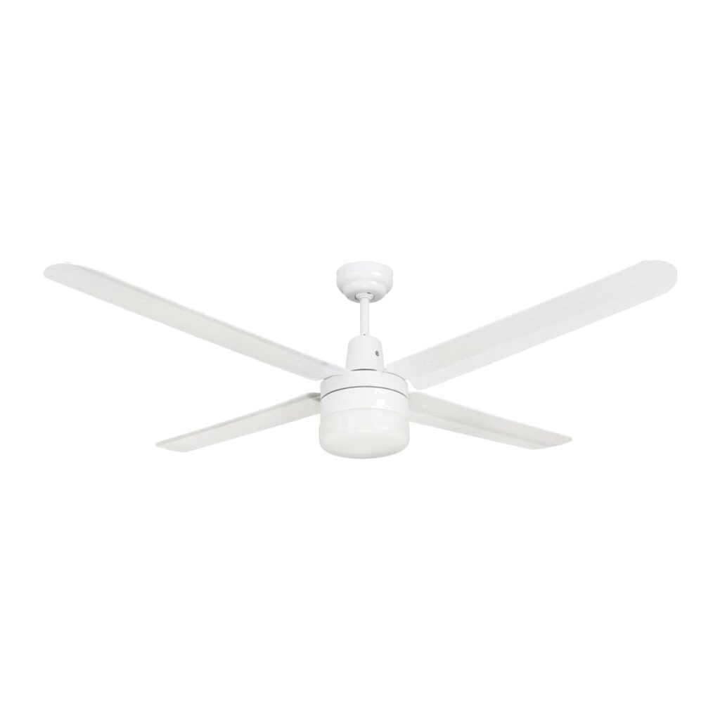 Ventilador de techo industrial 56" blanco