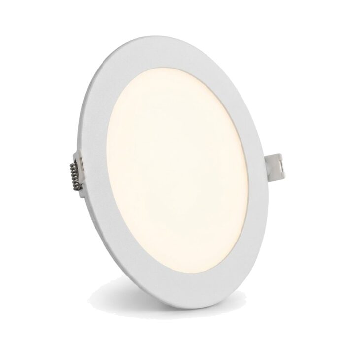Panel LED redondo empotrable 24W 3 tonos
