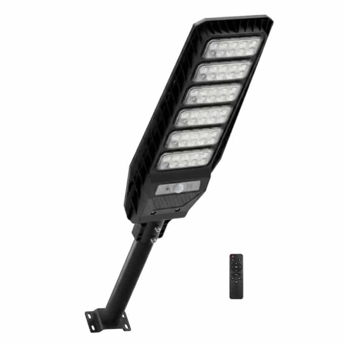 Lámpara solar LED para poste 150W luz blanca