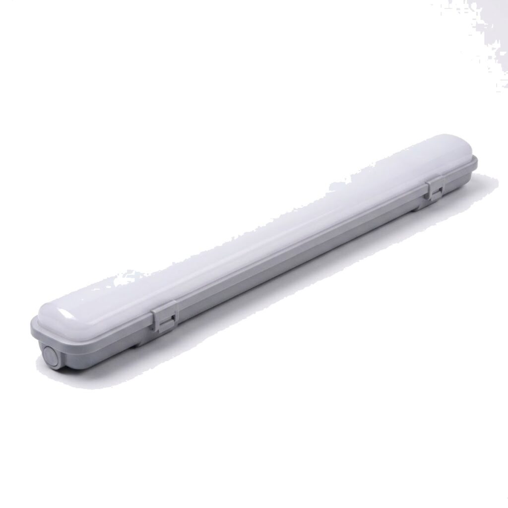 Lámpara LED contra polvo y humedad 1.2 m, potencia ajustable 30-40-50W